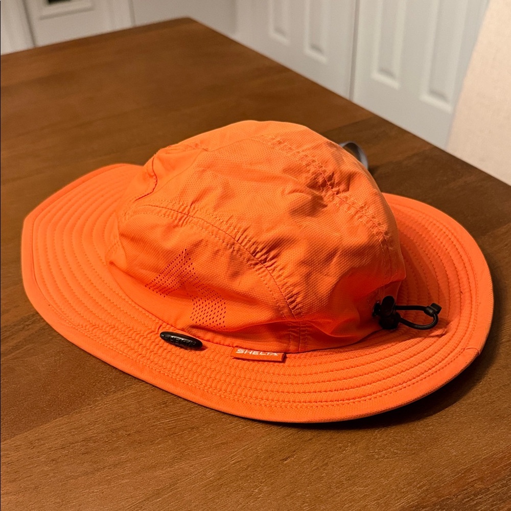 Bright Orange Sun Hat Shelta Falcon V2 LTD